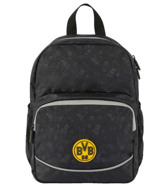 Borussia Dortmund - Rucksack allover schwarz Kids